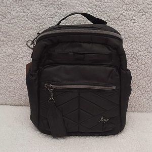 Lug Alpine Crossbody Bag (Midnight Black)